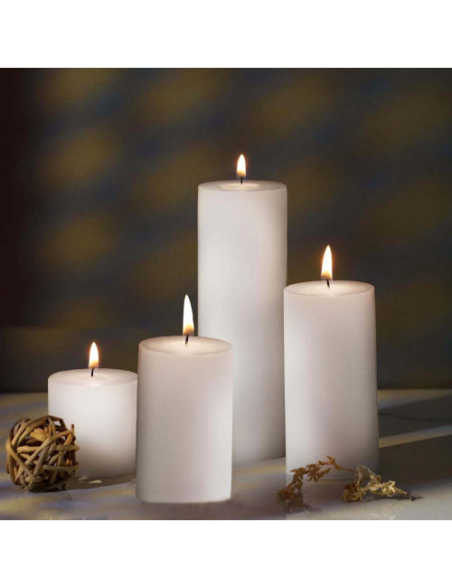 AR-21732-P WAX CANDLE 4 PICES SET