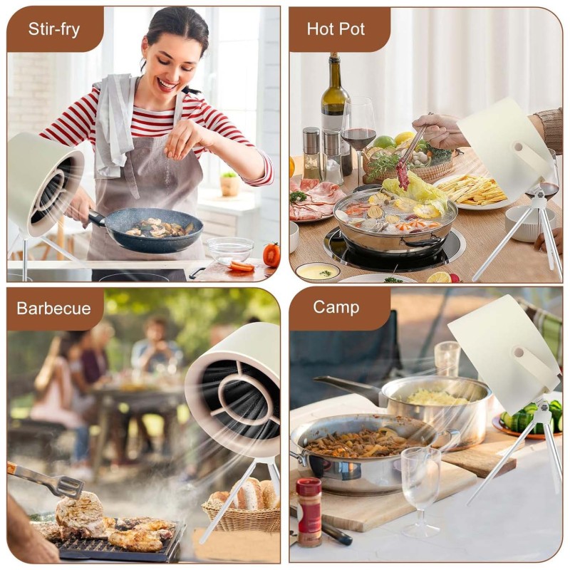 DESKTOP RANGE HOOD SMOKE EXHAUST FAN