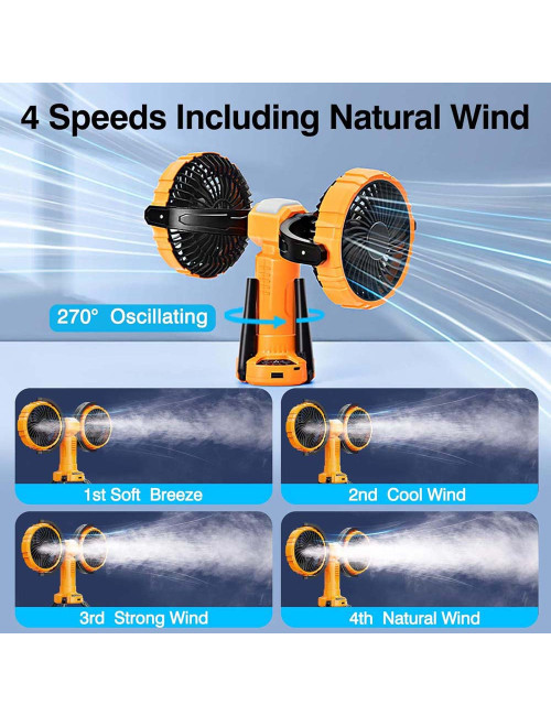 F7300 OUTDOOR FAN WITH LIGHT