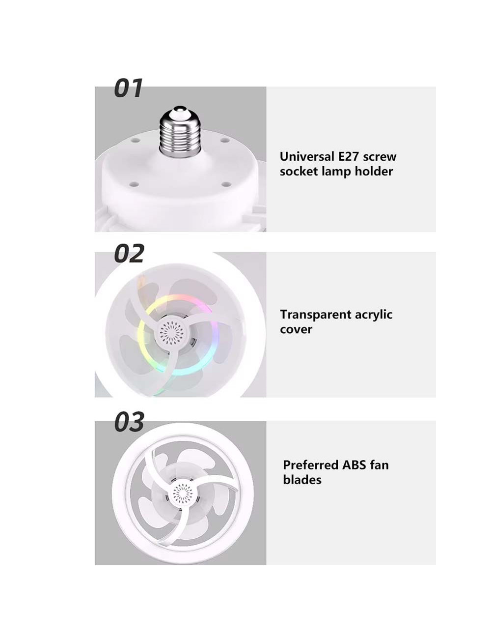 CM-073 MULTI-FUNCTION FAN LIGHT