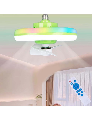 E27 MULTI-FUNCTION FAN LIGHT