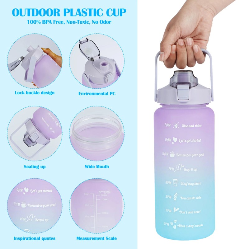 WB24047 WATER BOTTLE 2000ML