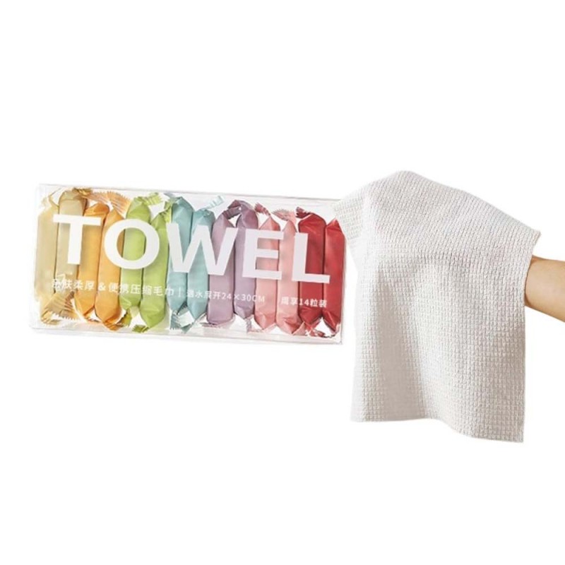 PORTABLE COMPRESSED TOWEL