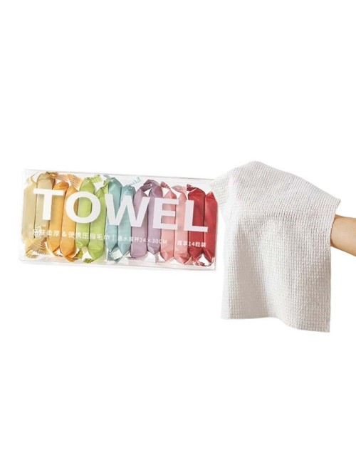 PORTABLE COMPRESSED TOWEL