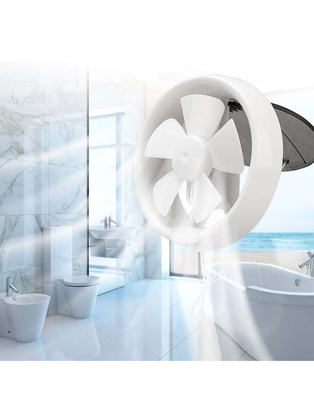 TR-8-20M AL-YOUSUFI VENTILATION FAN 8" ROUND