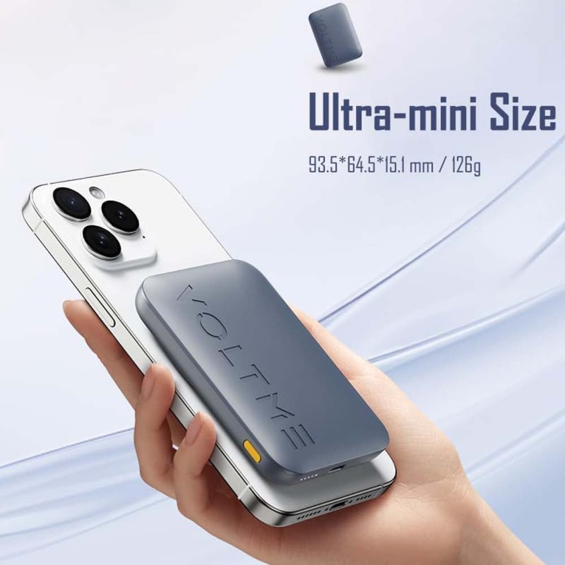 VOLTME HYPERCORE WIRELESS POWER BANK 5000MAH MAG SAFE
