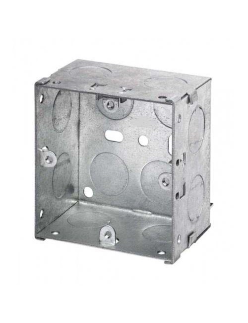 بوكس حديد 3×3 فتحة 3/4"مع غطاء اليوسفي