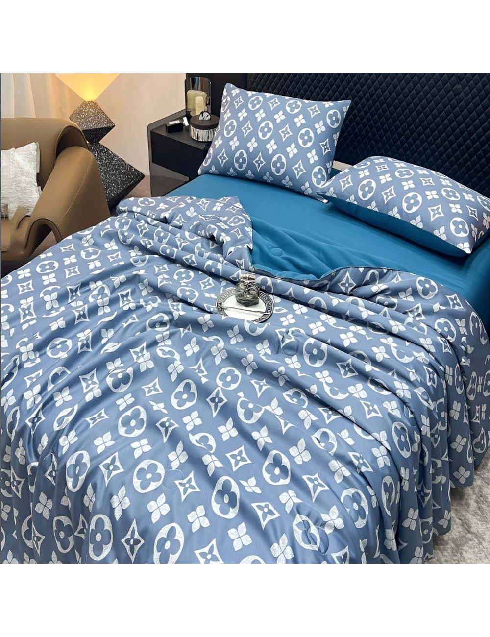 AB-2 220*240 طقم ديباج سرير 4قطعة