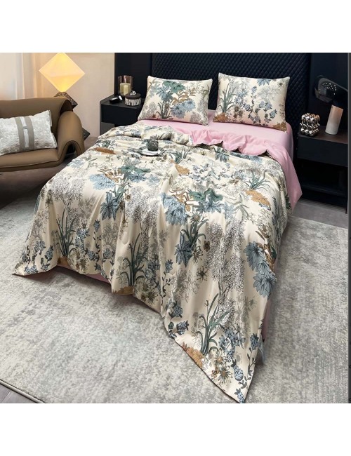 AB-4 220*240 طقم ديباج سرير 4قطعة