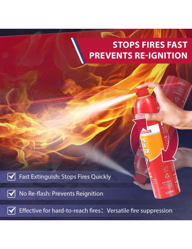 طفاية حريق 520 ملى VAPOR