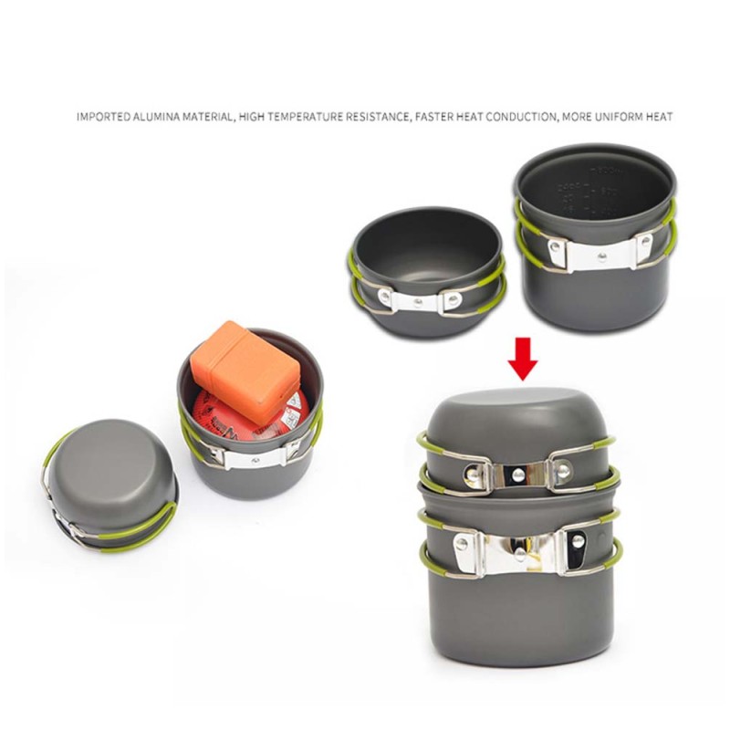 CK03 CAMPING COOKWARE SET