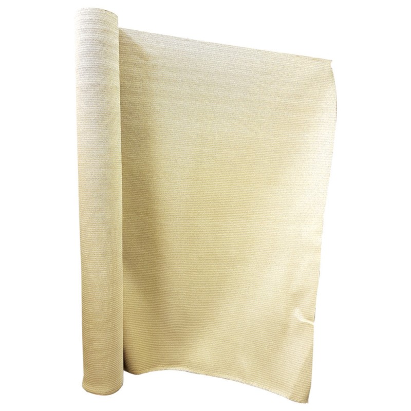 P.E. SUN SHADE CLOTH 340 GSM 3 x 40 MTR DESERT SAND