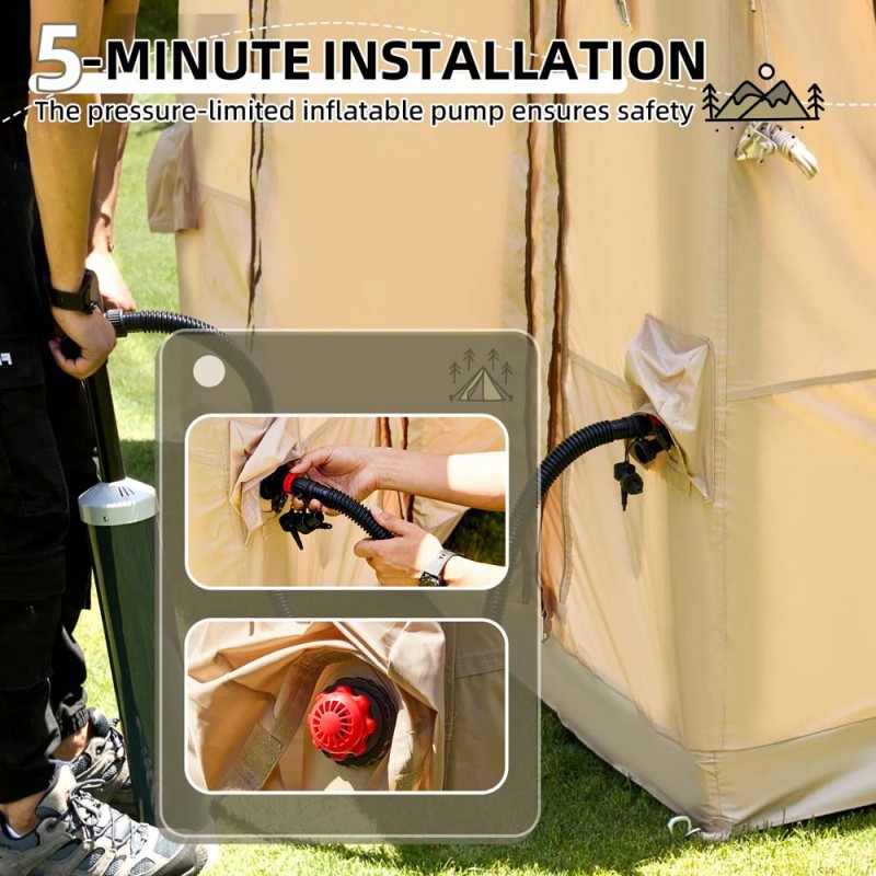 CM-088 INFLATABLE OUTDOOR TENT 3 X 4 X 2.1MTR