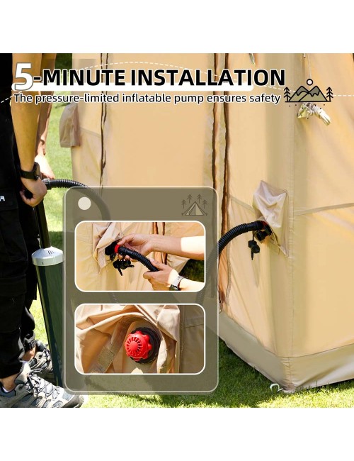 CM-088 INFLATABLE OUTDOOR TENT 3 X 4 X 2.1MTR