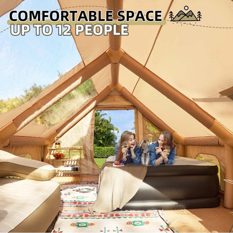 CM-088 INFLATABLE OUTDOOR TENT 3 X 4 X 2.1MTR