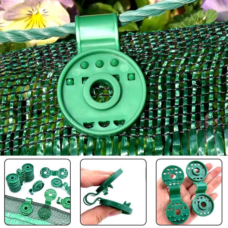 CM-083 SUNSHADE NET HOOK RETAINING GREEN