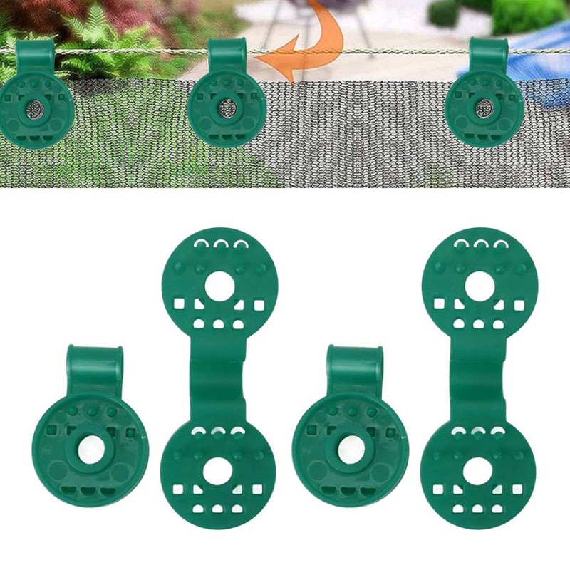 CM-083 SUNSHADE NET HOOK RETAINING GREEN