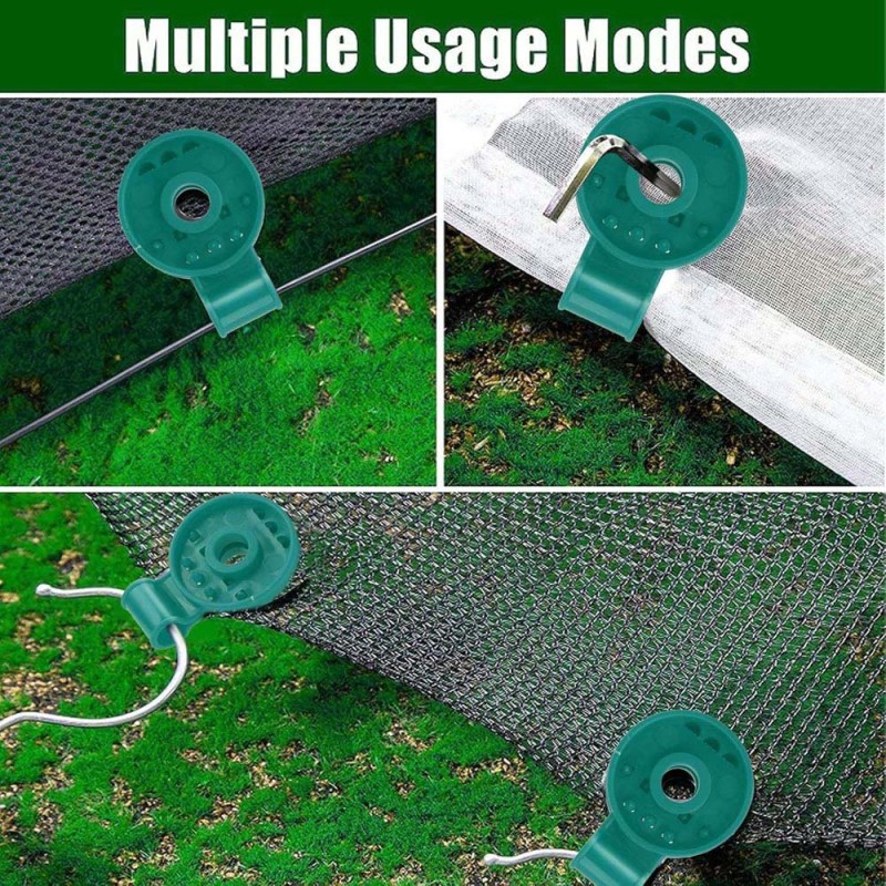CM-083 SUNSHADE NET HOOK RETAINING GREEN