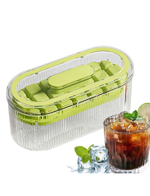 LZH-048 ICE GRIDE BOX SINGLE TRAY GREEN