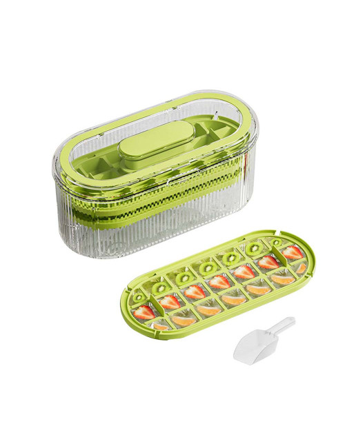 LZH-050 ICE GRIDE BOX DOUBLE TRAY GREEN