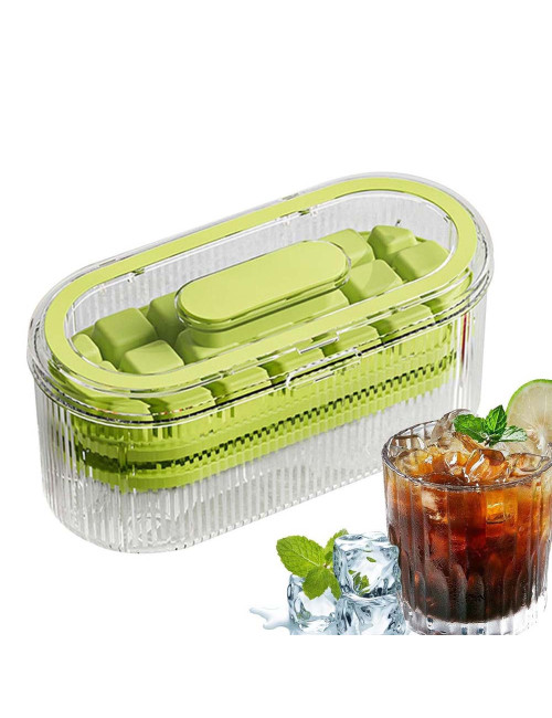 LZH-050 ICE GRIDE BOX DOUBLE TRAY GREEN