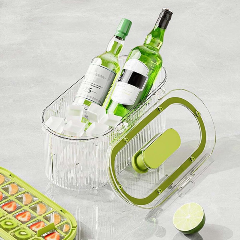 LZH-052 ICE GRIDE BOX TRIPPLE TRAY GREEN