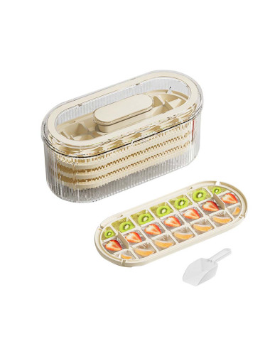 LZH-053 بوكس مكعبات ثلج مفرد كريمى