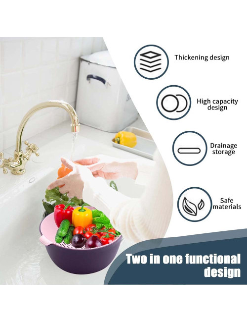 LZH-055 DOUBLE LAYER DRAINAGE BASKET