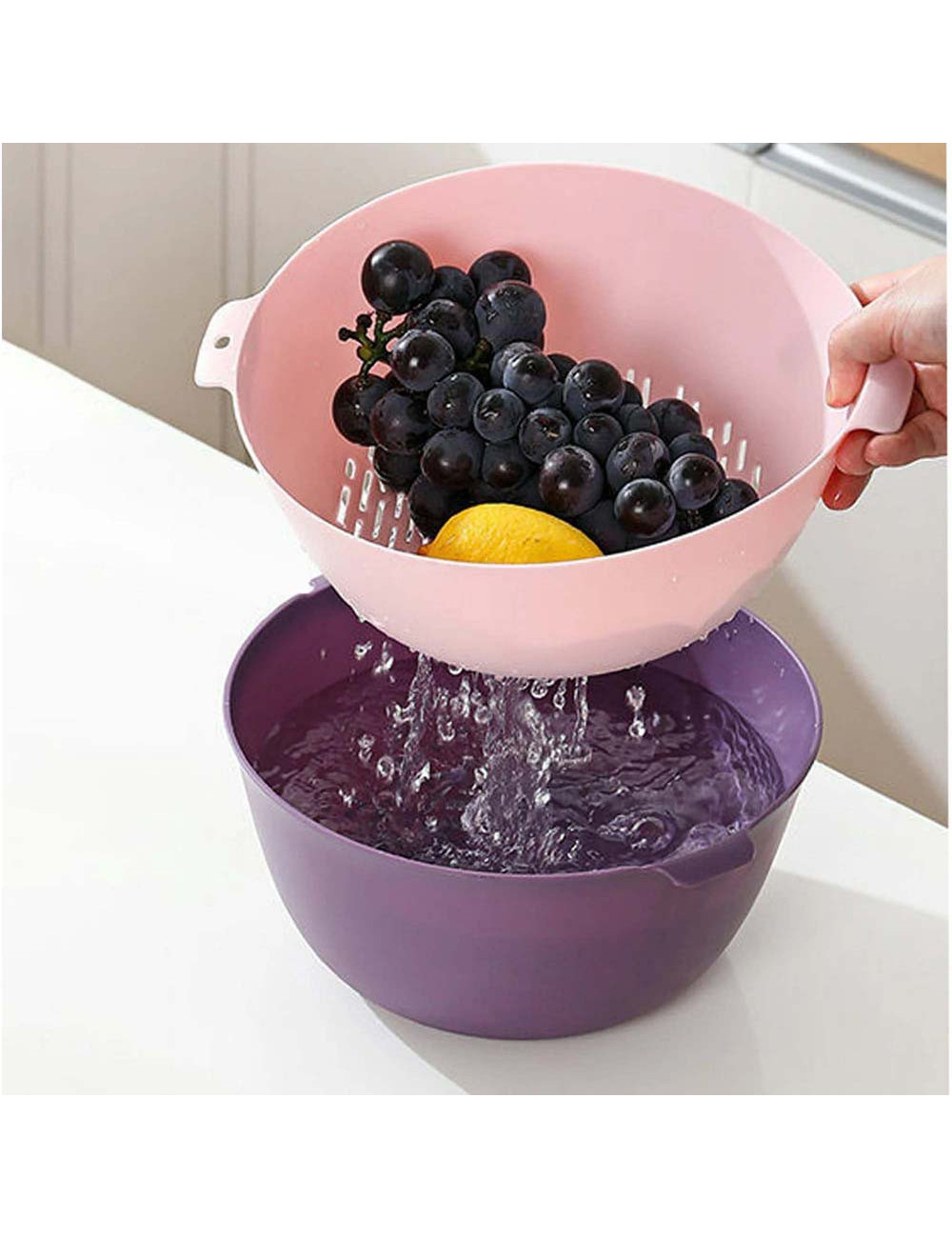 LZH-057 DOUBLE LAYER DRAINAGE BASKET