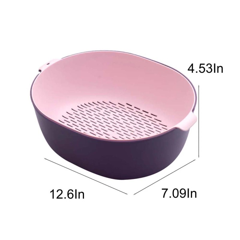 LZH-058 DOUBLE LAYER DRAINAGE BASKET