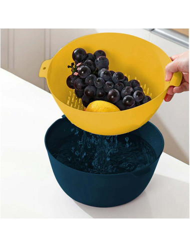 LZH-059 DOUBLE LAYER DRAINAGE BASKET