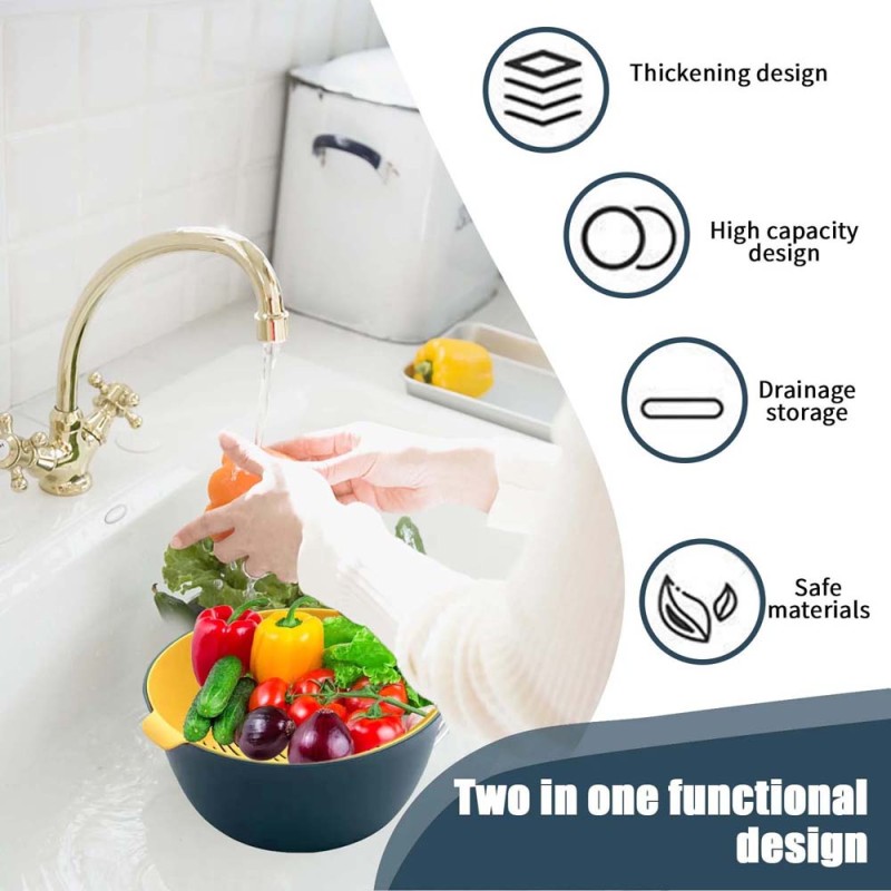 LZH-059 DOUBLE LAYER DRAINAGE BASKET