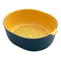 LZH-062 وعاء بلاستيك لغسيل الخضروات مع مصفاة