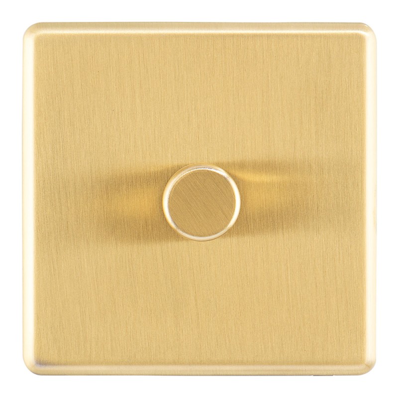 PBB S/L W SCAME MODERNA SINGLE SWITCH GOLD