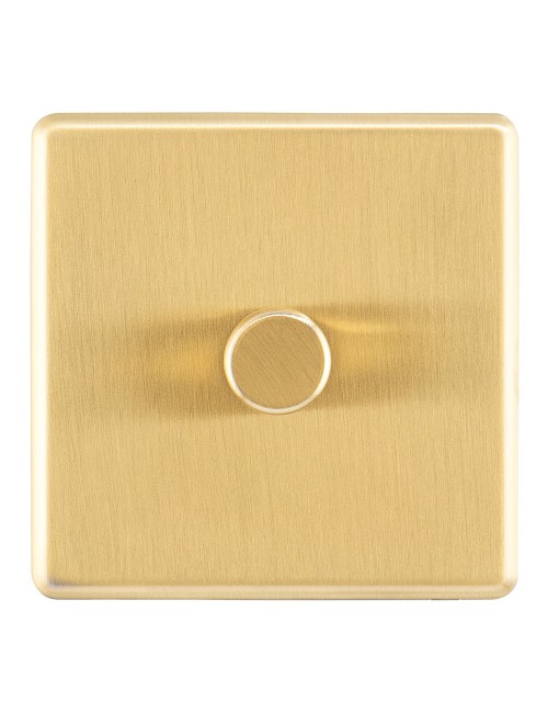 PBB S/L W SCAME MODERNA SINGLE SWITCH GOLD