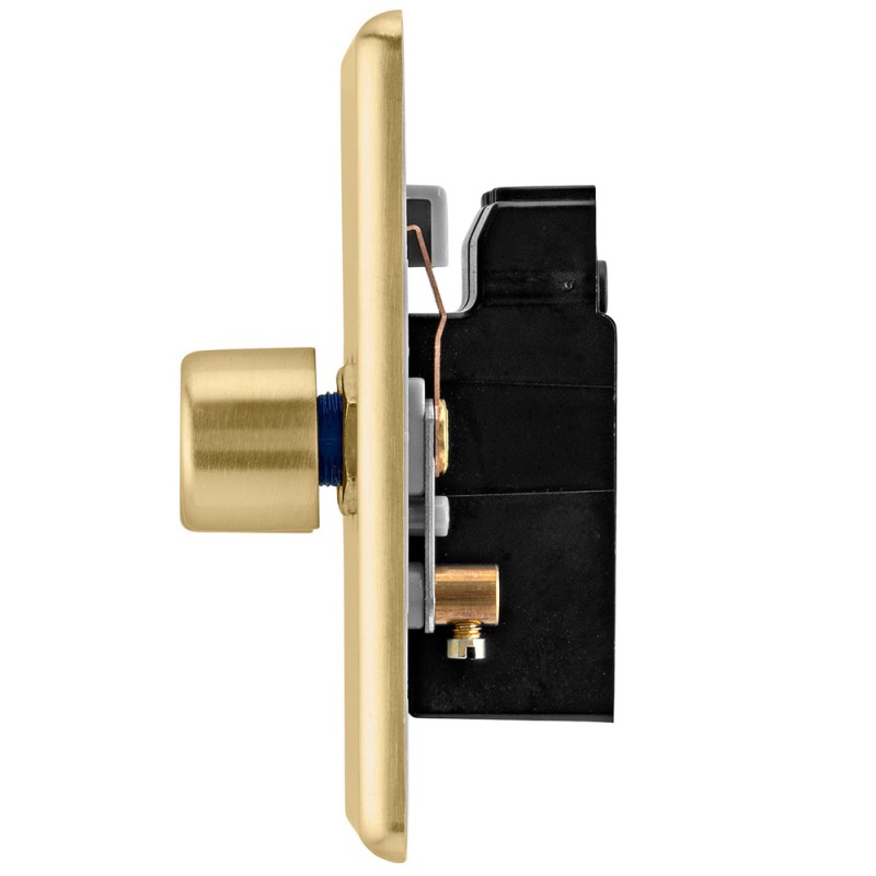 PBB S/L W SCAME MODERNA SINGLE SWITCH GOLD