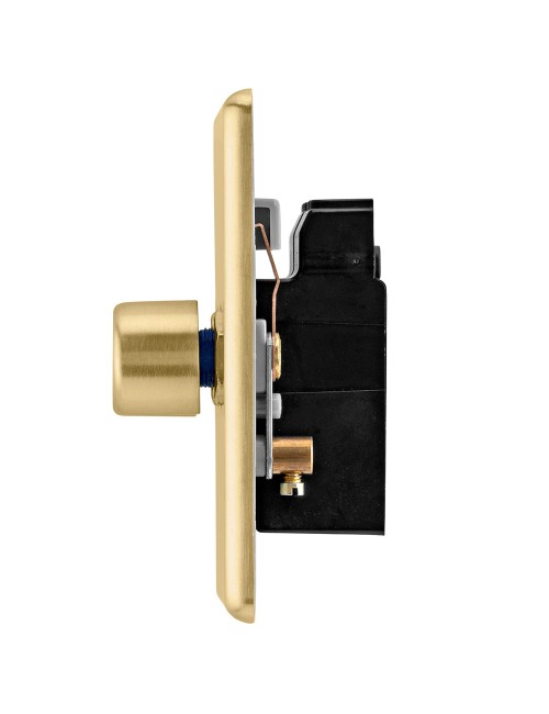 PBB S/L W SCAME MODERNA SINGLE SWITCH GOLD