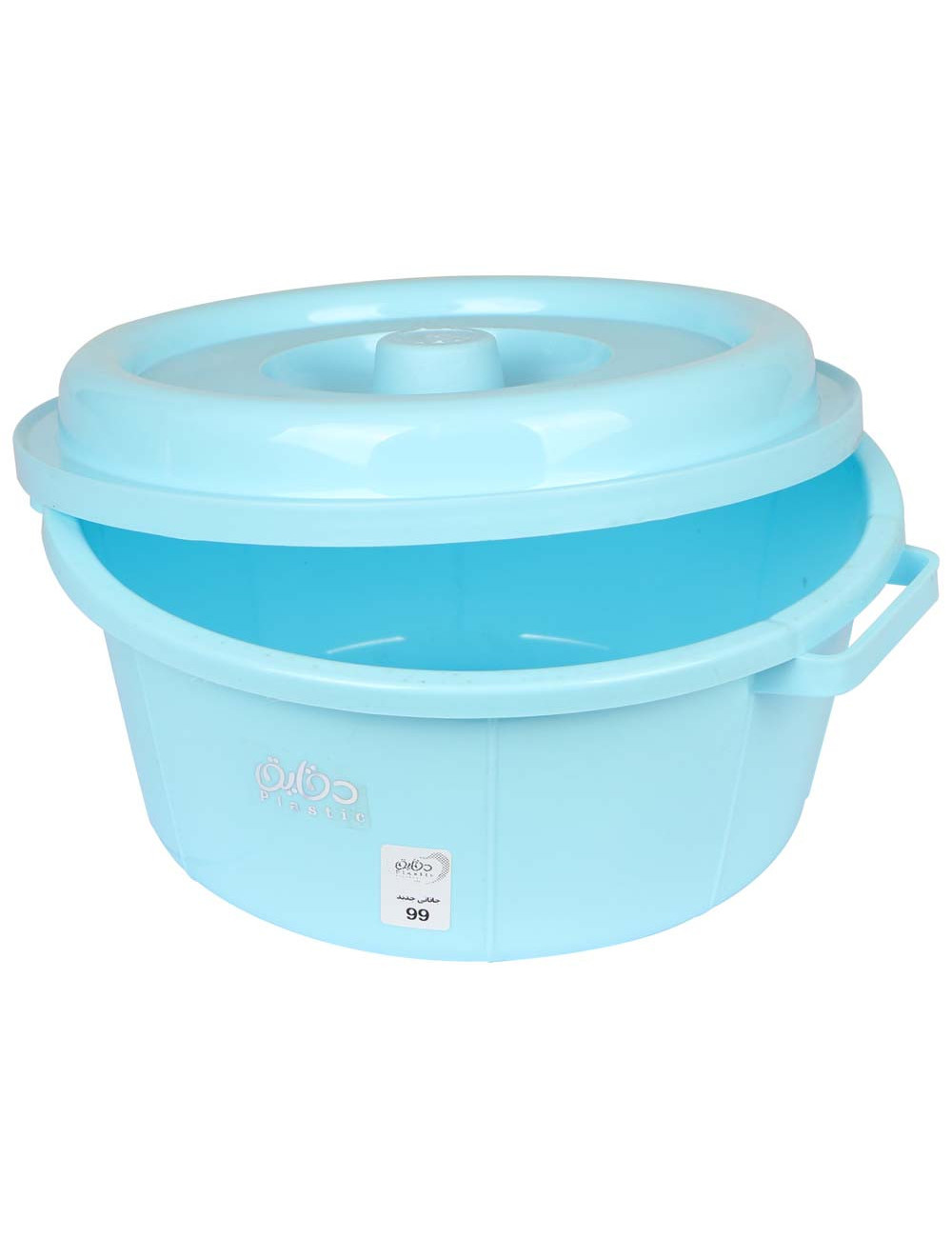 99 صندوق خبز بلاستيك مدور مع غطاء