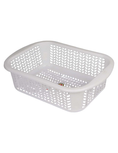 PLASTIC RECTANGULAR BASKET