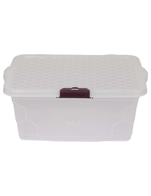 3000 علبة بلاستيك شفاف كبيرمع غطاء