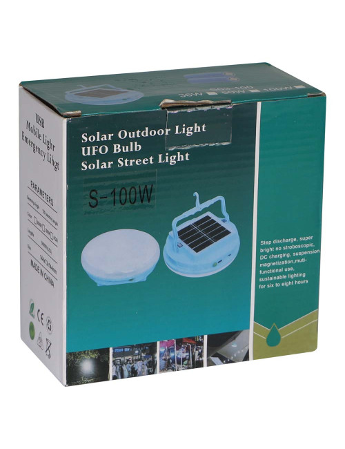 S-100W SOLAR OUTDOOR LIGHT