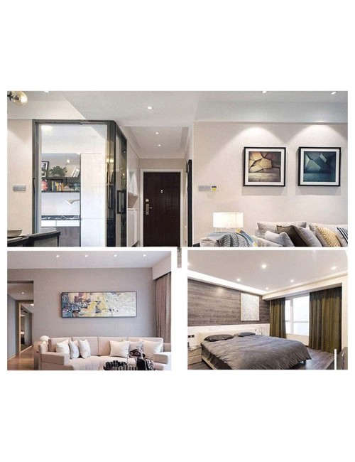 لمبة مدور 4" 8وات ابيض KW1454