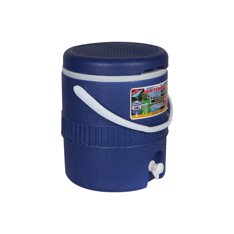 10100 7LTR مطارة مياة بلاستيك ازرق غامق