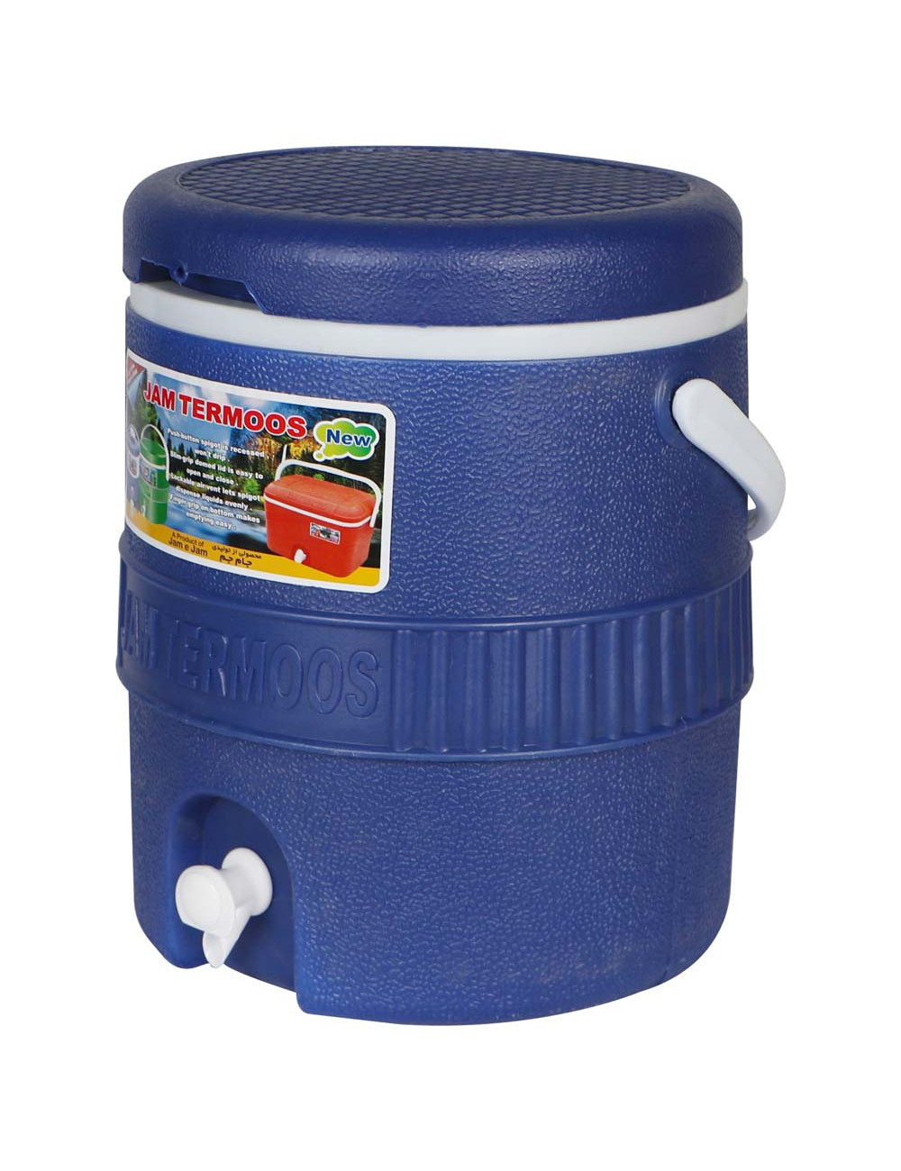 101022 20LTR مطارة مياة بلاستيك ازرق غامق