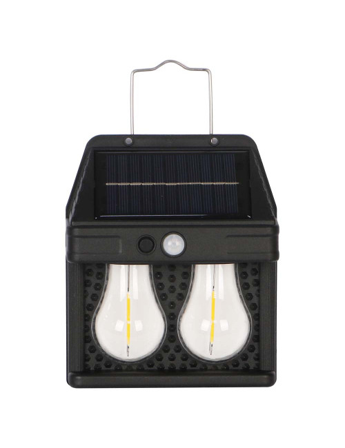 HW779-2W SOLAR WALL LAMP 2BULB