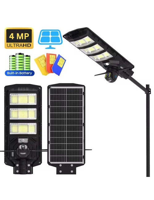 A1 SOLAR CAMERA + LIGHT 300W