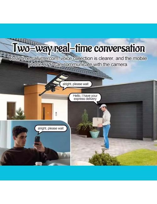 A1 SOLAR CAMERA + LIGHT 300W