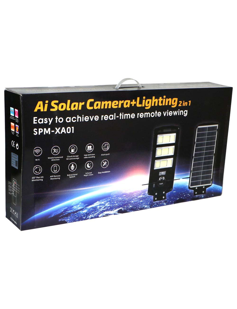 A1 SOLAR CAMERA + LIGHT 300W