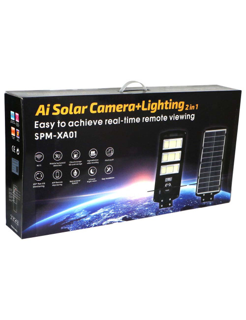 A1 SOLAR CAMERA + LIGHT 300W