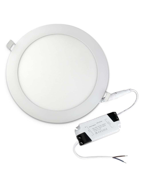 لمبة مدور 12 وات 6 " ابيض KW1434